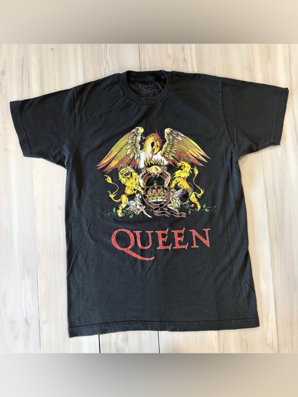 Queen Black Graphic Band T-Shirt